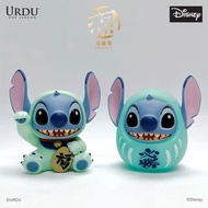 URDU 福部屋 Disney 迪士尼 史迪仔 Stitch 招財貓 招福 達摩 必勝 DARUMA Maneki Neko Fukuheya Lucky 盲盒 隱藏 夜光