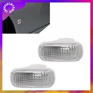 [87MY]2 PCS Car Side Marker Turn Light Lamp 34301-S5H-T02 Fit for   2002-2005 Transparent