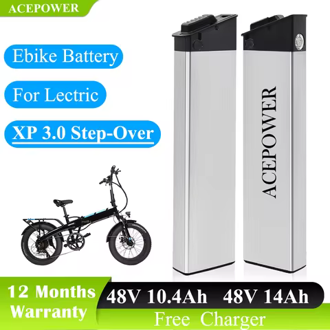 Lectric XP 3.0 Step-Over bike battery 48V 10.4Ah 14Ah for Lectric XP 3.0 Step-Over Long range bike R