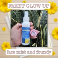 ELEB*290 PAKET GLOW UP||FACE MIST &amp; FOUNDATION