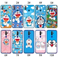 Transparent Case For OPPO Reno 5Z 6Z A54 A94 A95 F19 Pro Plus MZD54 Cute Doraemon