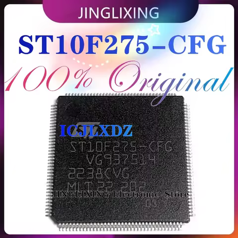 1pcs/lot New Original ST10F275-CFG ST10F275 CFG ST10F275 TQFP144 Car CPU M7 small turTLEcomputer boa