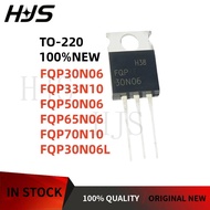 10pcs NEW FQP30N06 FQP33N10 FQP50N06 TO-220  FQP65N06 FQP70N10 FQP30N06L In stock mos chip ic 1Q6Z