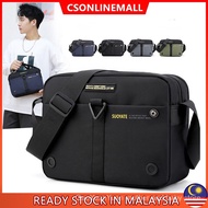 CSONLINEMALL Men Shoulder Bag New Plain Sling Bag Crossbody Bag Beg Silang Lelaki