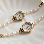 Japanese agete Natural Freshwater Pearl Watch ins Style Bracelet Strap Exquisite Quartz Women's Watch