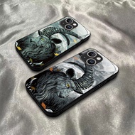 Gong Tempered glass case iPhone15/14promax 13/12/11pro max xs xr xsm 8p/7p High quality glass case