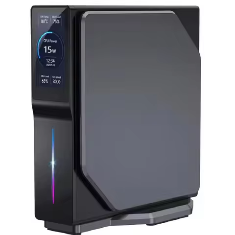 Intel 12th Gen N100 Mini Desktop Computer Quad Core 16GB DDR4 4K Display Dual 2.5G LAN Barebone Wind