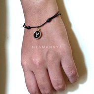 Charm Casa Series Initial Letter Rope Bracelet Comfortable
