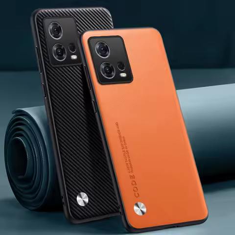 Shockproof Leather Case For Motorola Edge 30 Fusion 5G Protective Cover Luxury Silicone Phone Case F
