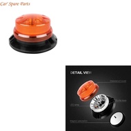 Y4UA LED Beacon Warning Light 12V-24V Yellow Warning Light with for Car Forklift Tractor Golf Cart T