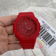READY STOCK 100% ORIGINAL CASIO G-SHOCK GA-2100-4A aka TMJ RED