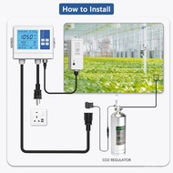 CO2Hot Selling CO2 Control Planting5000ppm Detector Concentration Controller CO2Greenhouse ERL7