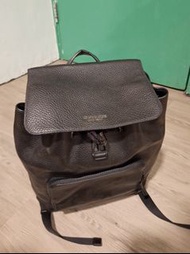 Coach 真皮後背包