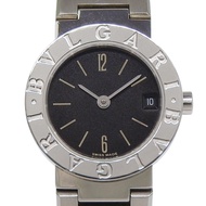 寶BVLGARI(BVLGARI) BB23SS 不鏽鋼石英模擬顯示黑色錶盤女士腕錶 [二手]