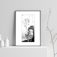 數位 Printable art Incense burner / print it at home / Directly from the Artist