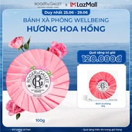 Bánh xà phòng Wellbeing hương hoa hồng Roger&Gallet Rose 100g