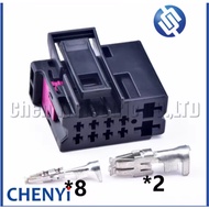 10 Pin Female 1.5 6.3 Series Automotive Composite Connector Car Oil Pump Controller Plug 8Z0972701 8
