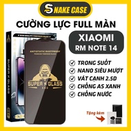 Xiaomi Redmi Note 14 tempered glass full screen protector, screen protector