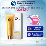 Mask Lột Golden Collagen Loại Bỏ Da Chết Bụi Bẩn Mụn Mờ Thâm Nám Tàn Nhang - Mặt Nạ Lột Dưỡng Da Gol