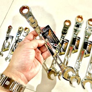 ประแจ แบรนด์ ญี่ปุ่น ประแจวงล้อ หัวพับ และ ประแจปากตาย ทนทาน สําหรับ ช่าง ซ่อม รถยนต์ หรือ รถจักรยาน