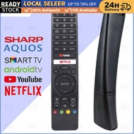 SHARP Android TV /Smart TV LED Remote Control 326 Compatible With GB326WJSA, GB238WJSA,GB105WJSA, GA