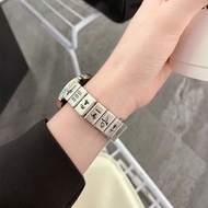 Suitable for Huawei GT3 Strap New Style gt2 Huawei Smart Watch watch3/4pro Metal Mahjong Watch Strap