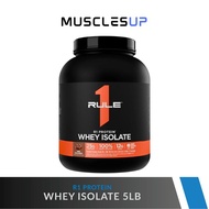 【AUTHENTIC】RULE 1 R1 Protein Whey Isolate 5LB - Whey Isolate/Hydrolysate - Gym Protein Muscle