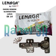 LENAGA by HUBEN Straight Slowmotion Spoon Hinge || EK 0 L4 || LENAGA by HUBEN || 1 PCS
