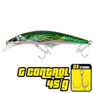 Minnow Jackson G Control 45g Max Blazin Long Cast Trolling Special Umpan Casting Heavy Sinking