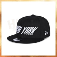 Topi New Era Basic New York NY Black 9FIFTY Snapback Hat 100% Original