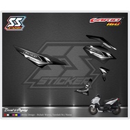 NEW VARIO 160 DS 04 MOTORCYCLE STRIPING STICKER