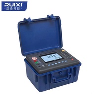 10KV Tester Resistance Meter Reshi High Voltage Resistance Insulation Megohmmeter TR60355KV Shaking 