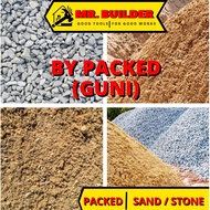 MR BUILDER (Bag) 25kg +- Course Sand Fine Sand Aggregate Stone Pasir Halus Pasir Kasar Batu Concrete