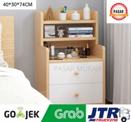 PASAR MURAH Meja Nakas Jumbo Meja Samping Kamar Tidur Minimalis uk 40x60