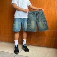 Cargo Jeans Shorts 6 Pockets Cp8 Label