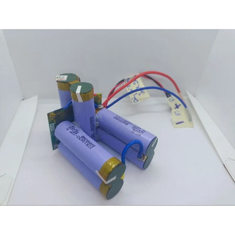 Khối pin Hitachi nằm 3S2P 126V hàn dây sẵn