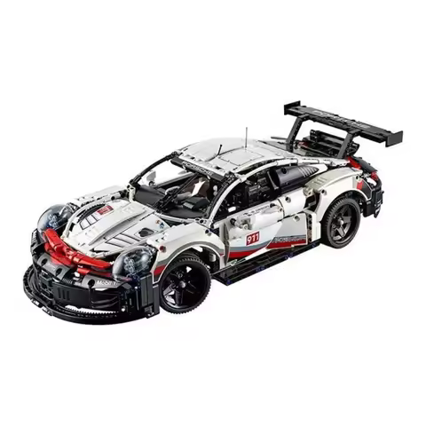 LEGO x Porsche Technology Mechanical Set Porsche 911 RSR Racing Hobby Model Building Blocks 1580pcs 