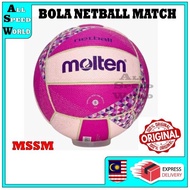 1 PC BOLA NETBALL MATCH SAIZ 4 & 5 MOLTEN / BOLA JARING / MSSM / READY STOCK