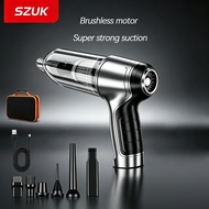 SZUK Portable Handheld Cordless Car Vacuum Cleaner with Powerful Suction for Multifunctional Gap Dus