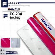 ROLL 50cm Sticker FANCHI FC234 Super Gloss Glossy Beetroot Red 50cm x 8.5m ROLL