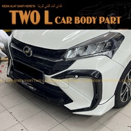 perodua myvi fl mg3 fl gear up ace v2 front skirt with color paint siap cat  untuk 2021 2022 2023 20