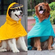 PU戶外寵物雨衣 狗雨衣 衣服金毛拉布拉多狗狗雨衣護肚大型犬用品