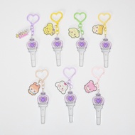 Kpop Idol IVE Lightstick Acrylic Bag Keychain Pendant Wonyoung LIZ