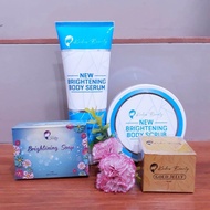 Kedas Beauty Paket Lengkap 4in1 Free Gift ORIGINAL BPOM SABUN GOLD JELLY SCRUB SERUM TERMURAH TERLAR