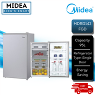 Midea 95L Energy Saving 1-Door Fridge Refrigerator New Model MDRD142FGD Replaces MS93 MS-93 / Revers