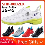 2024 New Power Cushion 88D2 Badminton Shoes wide feet for unisex Breathable Damping Hard-Wearing Ant
