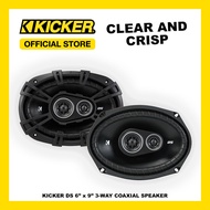 KICKER Car Audio DS SERIES 6 x 9 inch 3-Way Triaxial Speaker 360W - 43DSC69304