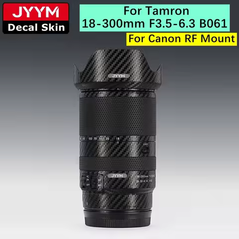 Sticker For Tamron 18-300mm F3.5-6.3 Di III-A VC VXD Camera Decal Skin Vinyl Wrap Film Coat 18-300 3