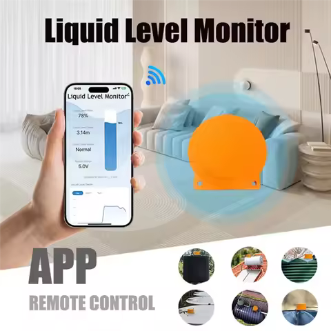 AF95-ME201W Remote Tank Level Detection Smartphone Full Water Alarm System Controller For Water Leve