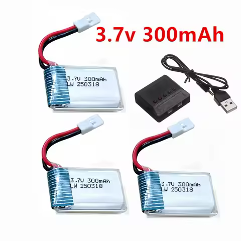 3.7V 300mah Battery For Udi U816 U830 F180 E55 FQ777 FQ17W H107 Remote Controlled Aircraft Drone Bat